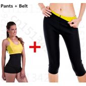 Taillengürtel und Pants super Strecke heiß shaper Sport Neopren schlankheits Set kontrolle Höschen Bein sauna schwitzen