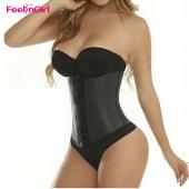 feelingirl Taille trainer 100% latex Taille cincher Korsett minceur schlankheits Body shaper 9 Stahl knochen xxs
