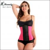 Grosser rabatt 9 Stahl das Korsett 100% latex Taille trainer Taille Ausbildung für Damen latex Korsett cincher körper