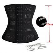 Lady Sport Taille Bauch Korsett glas Taille trainer Body shaper für Damen underbust kontrolle Korsett