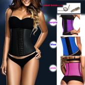 Body shaper underbust Taille aus latex Korsett Taille trainer Stahl ohne slim gürtel Damen sashes shapewear Taille