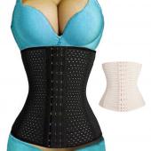 Sommer Korsett underbust heiß shaper gürtel Taille Ausbildung Korsetts Bustiers Stahl knochen latex Taille cincher