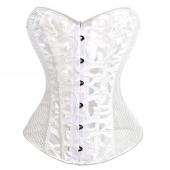 sexy burlesque Mesh spirale Stahl Damen ohne Korsett Steampunk gotischen Bustier Taille cincher Top