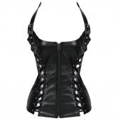 x neue Steampunk Stahl knochen Spitzen wieder sexy körper Bustier Korsett Damen Taille Ausbildung Korsetts