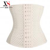 3rows Haken gute Bodysuit Damen Taille trainer zur Ausbildung cincher shapewear Korsetts Schwarzer Stahl Body shaper