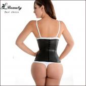 Stahl knochen Damen Taille Ausbildung corselet latex Taille cincher Sport latex Korsett Bustier underbust corpetes
