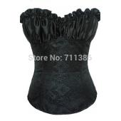 sexy korsagen und Bustiers Schwarze Taille Ausbildung Korsett renaissance dessous schnürung Korsett Tops für Hochzeit