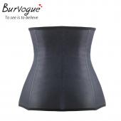 burVogue sexy Damen Stahl knochen Taille Ausbildung Korsett und Bustiers underbust latex cincher Sport abnehmen