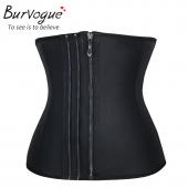 burVogue sexy Damen Stahl knochen Taille Ausbildung Korsett und Bustiers underbust latex cincher Sport abnehmen
