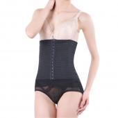 Damen spirale Stahl ohne Korsett hohl Taille Ausbildung cincher underbust Korsett Body Sport shaper us größ