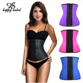 4 Stahl knochen Damen Mode heiß Verkauf plus Size shaper cincher Taille Ausbildung underbust Sport Bustier latex