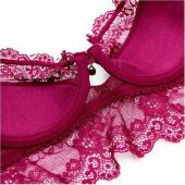 heißes Verkauf Sommer sexy Spitzen BH kurze sätze loita Büstenhaltersatz Mädchen ultra thin push up BH für Damen