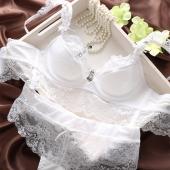 Mode Sommer ultra thin kleine Spitzen sexy Versuchung Damen sexy durchsichtigen BH Unterwäsche Set