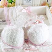 neue Japanische und Koreanische Mode sexy schnalle Schönheit wieder Rose push up BHs Set kostenLoser Versand süße