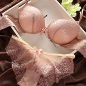 neue Marke sexy Unterwäsche Damen dessous Set Büstenhaltersatz luxuriösen Vintage Spitze mit push up BH