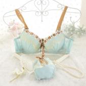 neue push up Spitzen BH hat super Dünnen anpassung BH Mädchen Baumwoll Unterwäsche sexy Damen Setzen viele