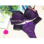 Deutet an Damen mit sexy plus Size BH und Höschen Setzt Spitzenhäubchen tanga BH Set c d e 34 36 38 sexy dessous