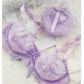 kostenLoser Versand BH kurze sätze Blume Gaze Spitzen Stickereien ultra Dünnen Transparenten sexy BH