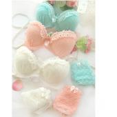 neue push up BH hat Damen aus 32 34 36 a b c Cup Mädchen sexy Spitzen Baumwoll Unterwäsche passt