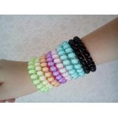 1lot 4PCs zopfbänder Telefon spule Farbige elastischen Haargummis für Mädchen die Haare knirschig mit einem kleinen 