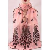wunderbare Chiffon Pfau lange weichen Schal mehr Farbe Grösse 190 * 43mm wrap Schal hat für Modebewusste Damen mädch