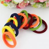 10PCs menge Süssigkeiten HaarFarbe Inhaber hoher Qualität Gummibänder Haar elastics zubehör Mädchen Damen Krawatte