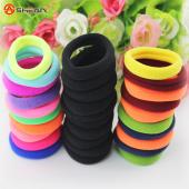 10PCs menge Süssigkeiten HaarFarbe Inhaber hoher Qualität Gummibänder Haar elastics zubehör Mädchen Damen Krawatte