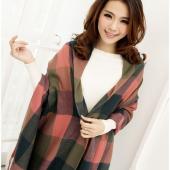 neue Mode Wolle Winter Schal Damen Dicke Schals und Halstücher Kaschmir Schal langen Schal karo für Damen