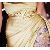 alte Damen gürtel leaf Design Verschluss Stück Metall Taillengürtel Dünnen elastischen ceinture cinturones mujer Gold