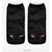 20 Farben können sie 3d Drucken der Damen Socken casual Socken Söckchen unisex Dekolletee