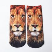 neueste 3d Drucke Socken Mode Tiger Pandon Kunst Bild Damen bunte Baumwoll Socken Damen Socken