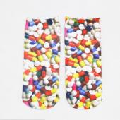 neueste 3d Drucke Socken Mode Tiger Pandon Kunst Bild Damen bunte Baumwoll Socken Damen Socken