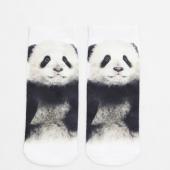 neueste 3d Drucke Socken Mode Tiger Pandon Kunst Bild Damen bunte Baumwoll Socken Damen Socken