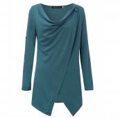 neuzugang Herbst Winter Kleidung Damen casual solide Pullover Pullover lange Ärmel o Hals aus Bluse Pulli