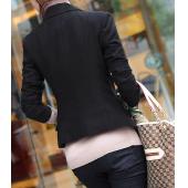 Damen im Business Anzug Blazer Jacken slim gelben Damen Blazer tragen blaser Arbeiten