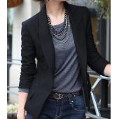 Damen im Business Anzug Blazer Jacken slim gelben Damen Blazer tragen blaser Arbeiten