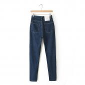 kostenLoser Versand neue schlanke Stift Hose Vintage hohe Taille Jeans neue Damen Hosen in voller länge Hose los cowboy
