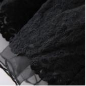 neuer Frühling Damen Fashion net aus Spitzen hohe Taille Tutu Rock