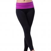 Damen für Frühling und Sommer Leggings hohe Gummizug in der Taille komfortable Sport schlankheits Gamaschen yuga