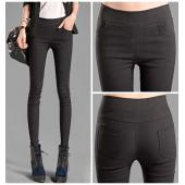 Damen Jeans Mode Farbe Dünnen Hosen wenig Taille mit vier Taschen aus Baumwolle Hosen passen Lady Jeans