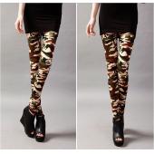 k001 sanfte einzigartige Lady Tarnung Print Leggings trouser Armee stretch Leggings für Mädchen graffiti Stil frei