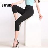 Verkauf neue Damen büro Hosen Hoch Strecken Baumwolle Damen Bleistift Hose Schwarz Blau Weisse Damen mit hoher