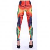 neue ankunft 3d Damen gedruckt Leggings Geometrische aus Mode leggins kdk1401