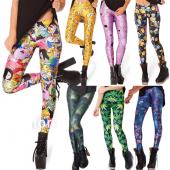 Abenteuer Zeit bruder Ball Leggings Mode neue Damen Digitaldruck Hose Versandkosten