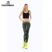 ein neuer 3d gedruckte Farbe Damen leggins ray fluoreszenz leggins Frau kdk1401