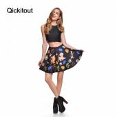 Grosshandel Mode neue Damen sexy Röcke Damen hakuna Matata Skater Röcke überm Knie saia Midi drop Shipping