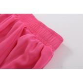 Grosshandel Damen Chiffon lange Röcke Süssigkeiten Farbe gefalteten Maxi Damen Röcke Frühjahr Sommer Röcke m l xl 17