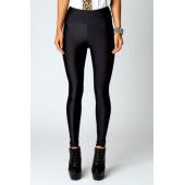 heißes Verkauf hohe Taille sich Dünne glänzende Damen Spandex leggins Hose jegging slim fit