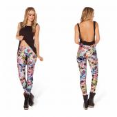 neue sexy der tag der toten Hosen Sport Leggings Damen Digital gedruckten fitness lässig leggins s m l xl