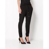 neue Fashion Marke Damen Hosen lange Hosen reine Farbe elastischen Chiffon Hose lässig FreiZeit Hosen ab17